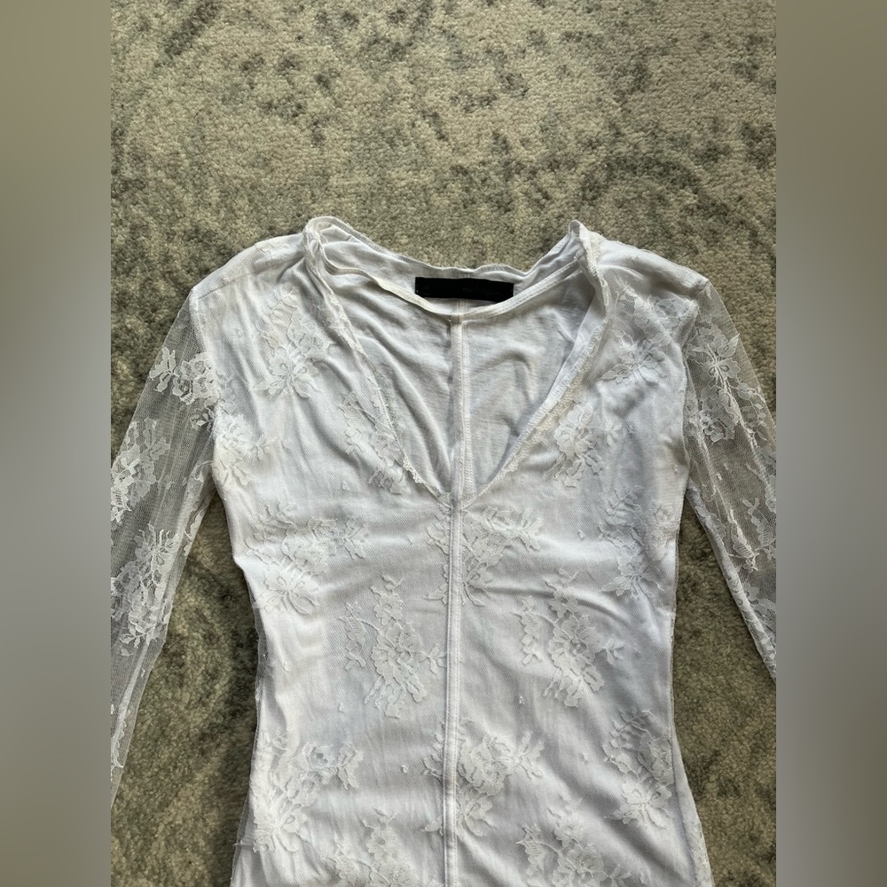 One Teaspoon White Lace Dress